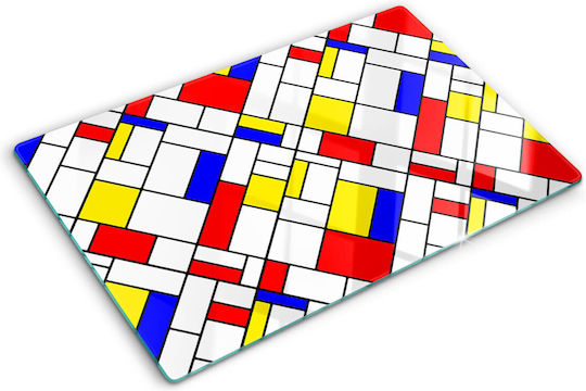 Schneidebrett aus Glas Schutzplatte für Küchenarbeitsplatte Gehärtetes Glas Entfernen 80x52 cm Schneidebrett aus Glas Schutzplatte für Küchenarbeitsplatte Gehärtetes Glas Entfernen 80x52 cm