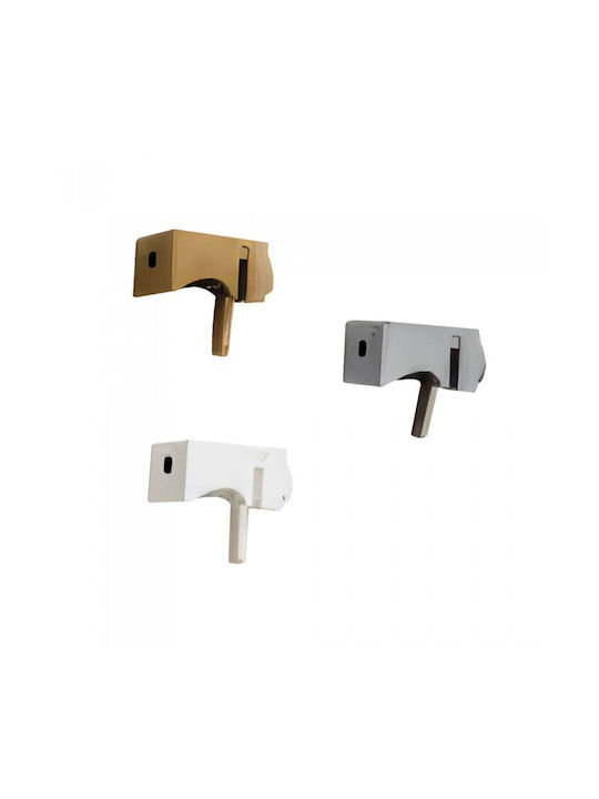 Anartisi Einweg Vorhangschiene in Gray Farbe 160εκ. IDEAL LIGHT MY31