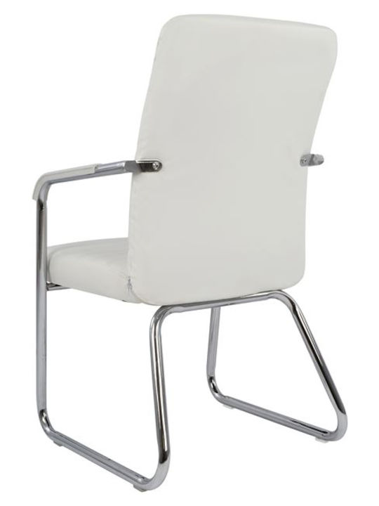 Кресло Гост Daley в Бял Цвят 55.5x67.5x94см 1бр