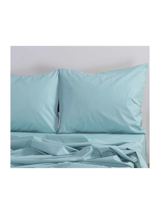 Nef-Nef Homeware Bettlaken für Einzelbett 170x270cm. Basic Bordo