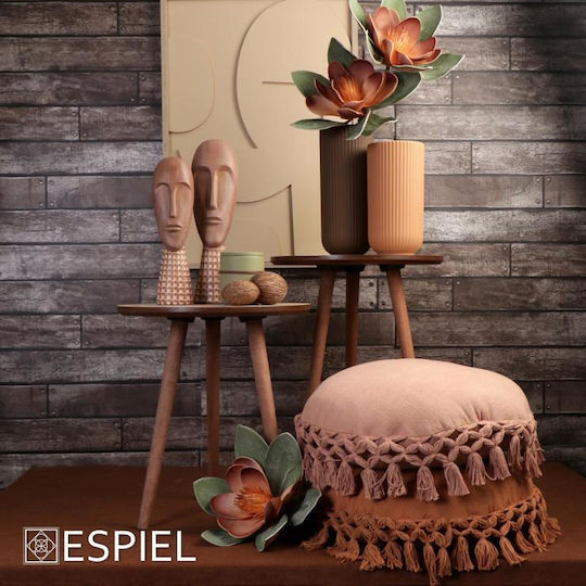 Espiel Zierkissen Orange 46x46cm