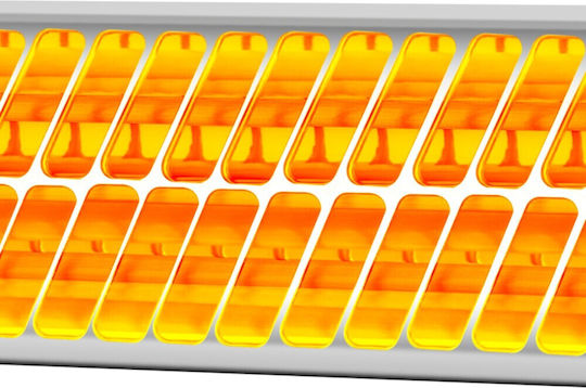 Lexical Quartz Wall-Mounted Heater with Thermostat 1200W