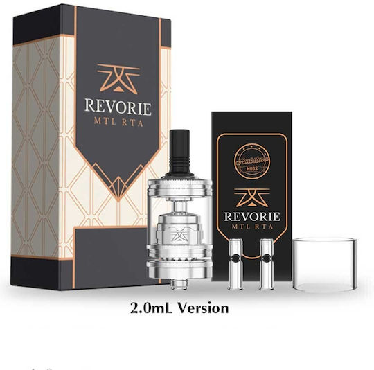Ambition Verdampfer für Elektronische Zigaretten RTA 5ml Silver