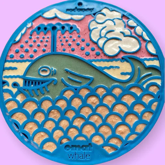 Sodapup Bowl Silicone Food Slow Feeder for Dog & Cat 20.3cm in Blue Color