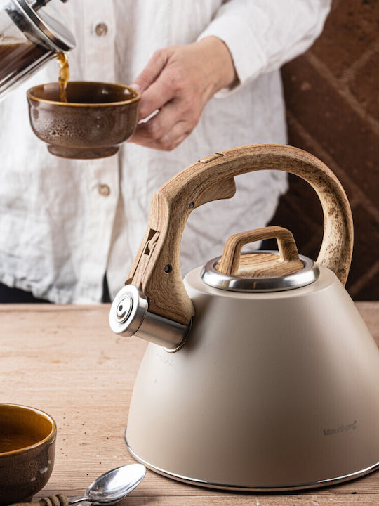 Klausberg Βραστήρας Ανοξείδωτος Μπεζ 2500ml