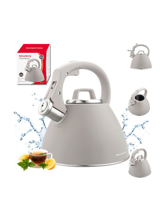 Klausberg Βραστήρας Ανοξείδωτος Μπεζ 2500ml