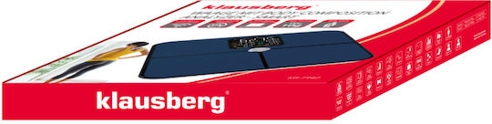 Klausberg Smart Cantar cu Bluetooth in culoare Albastru marin KB-7940