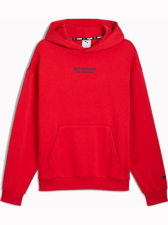 X X Sweatshirt mit Kapuze Red