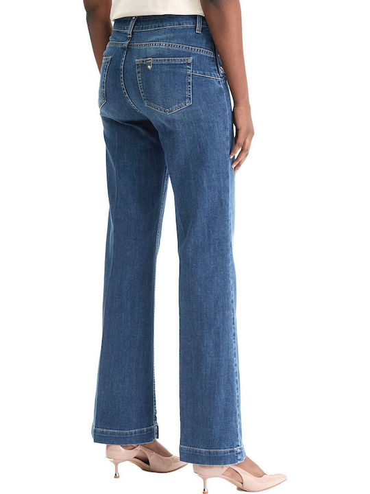 Women's Jean Trousers Flared Blue