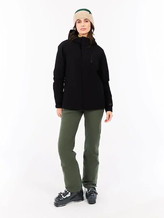 Snowjacket True Women's Lifestyle Jacket for Winter Black