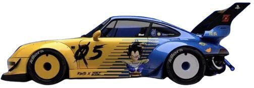 Macheta Auto Porsche Rwb 993 Vegeta 1:64 Street Weapon