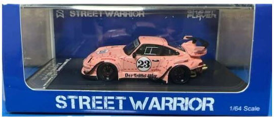 Моделна Фигура Автомобил Porsche Rwb Pinkpig Low Tail Розова 1:64 Street Weapon