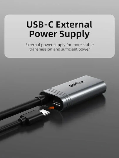 Cabletime USB 3.0 Кабел USB-A мъжки - Черен 5м CT-AMAFA3-AG5