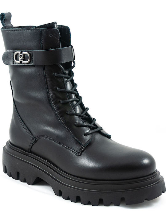 Stiefeletten Damen Schwarz