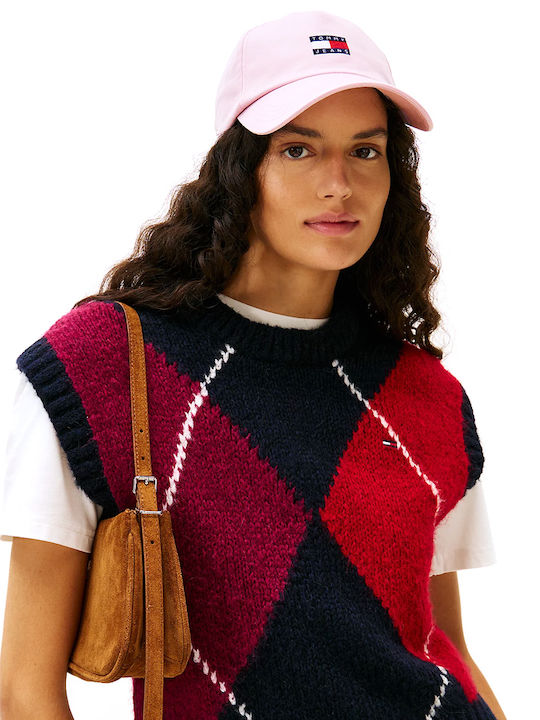 Tommy Hilfiger Tommy Jeans Heritage Core Cap Дамски Розова Aw0aw16991-ton