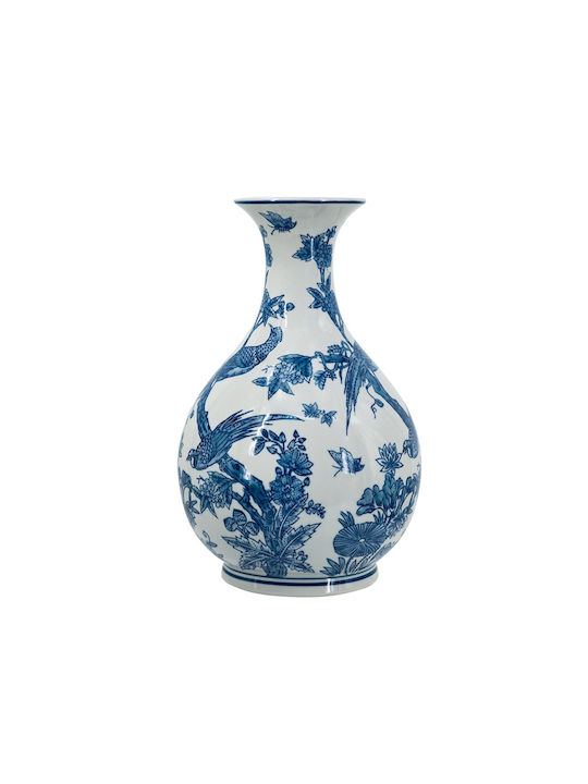 Artekko Decorative Vase Melania White 22x22x36cm