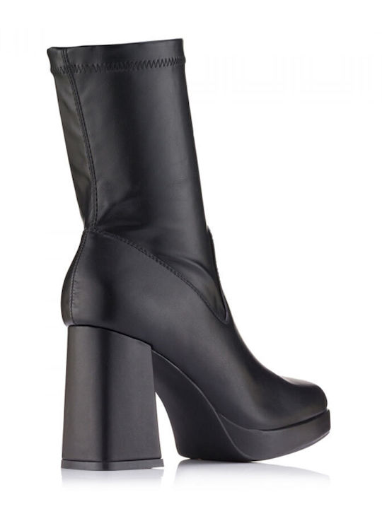 Stiefeletten Damen Schwarz