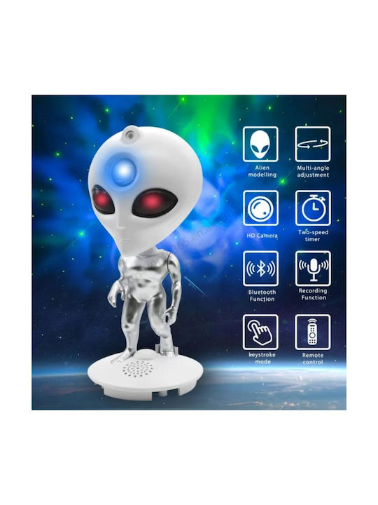 ForHome Kinderprojektorlampe Weiß