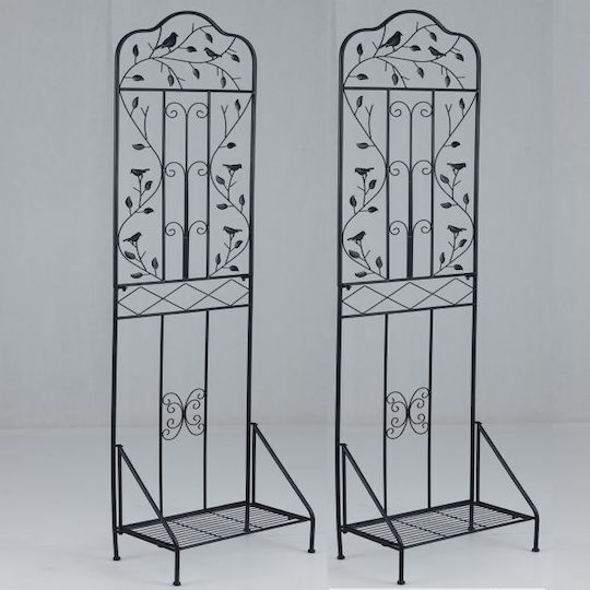 Costway Διακοσμητικό Κήπου Μεταλλικό 189.5x50x30εκ. 2τμχ GT4486DK-2
