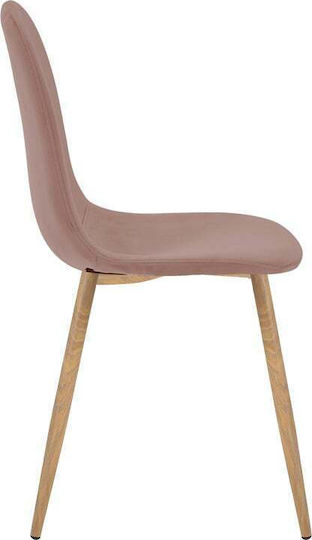 Bella Dining Room Velvet Chair Rotten Apple 43.5x52x89cm