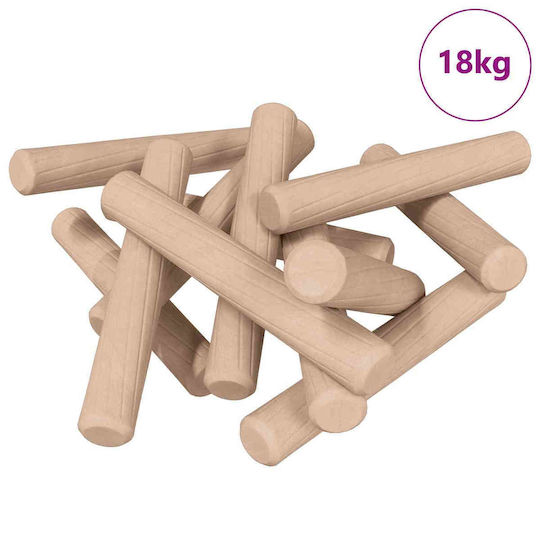 Wooden Rings 24000 Pcs Brown Solid Wood 864366 Brown