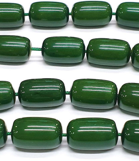 Roloi Komboloi Resin Worry Beads with 33 Beads Green 44cm