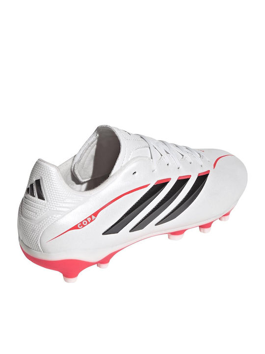 League Kids Molded Soccer Shoes White