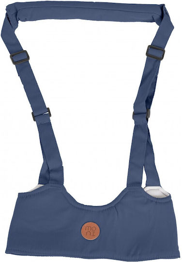 Moni Walky with Support Straps for 6+ Months Blue Baby Push Walker