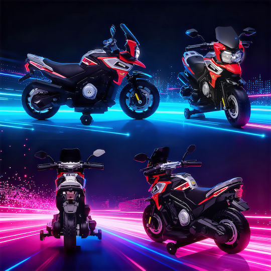 Kids Motorbike Inspired Electric 6 Volt Red