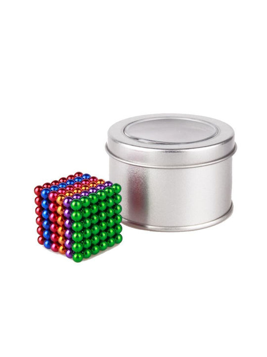 Set 216 Metallische Magnetische Kugeln Konstruktionen 6 Verschiedene Farben Mcc-222c