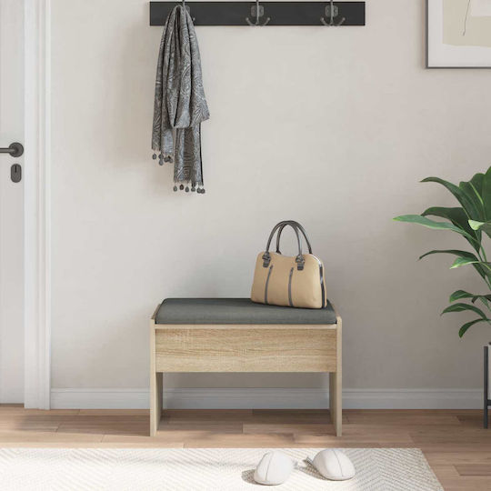 Eingangsmöbel mit Bank Sonoma Oak 60x38x46cm