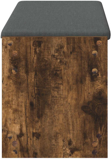 Eingangsmöbel mit Bank Smoked Oak 100x38x46cm