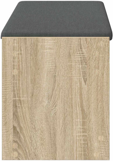 Entry Furniture with Bench Sonoma Oak 100x38x46cm