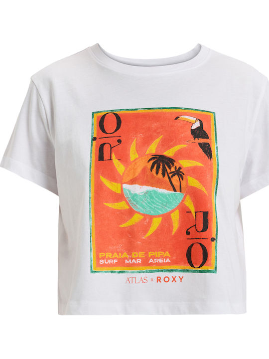 Atlas Oceanregular Women's T-shirt Bright White