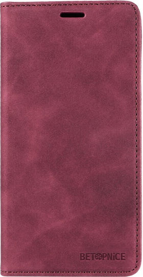 Betopnice 003 Book Μπορντό (Poco F8 Pro)