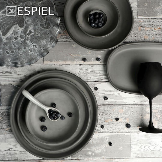 Espiel Canyon Decorative Bowl Gray 23x23x6.5cm