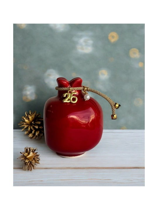 Ceramic Pomegranate Red