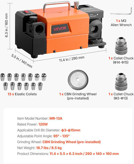 Vevor Rotary Drill Power