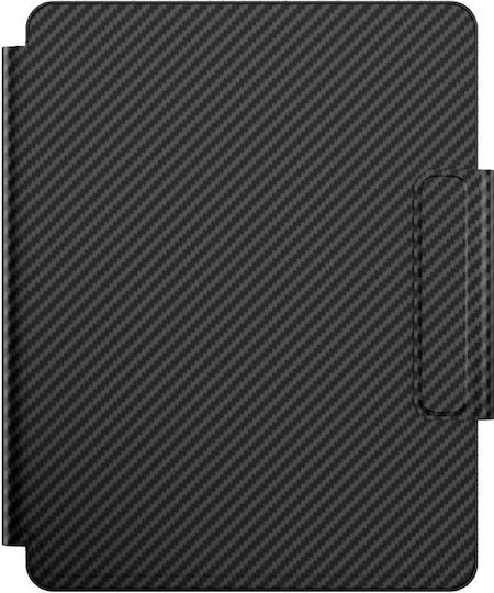 Typecase Klappdeckel Tablet Hülle Ipad Air 13 2024/2025 Carbon Fiber Kb206-129-e-cbkcbk-blk-b-us-v5