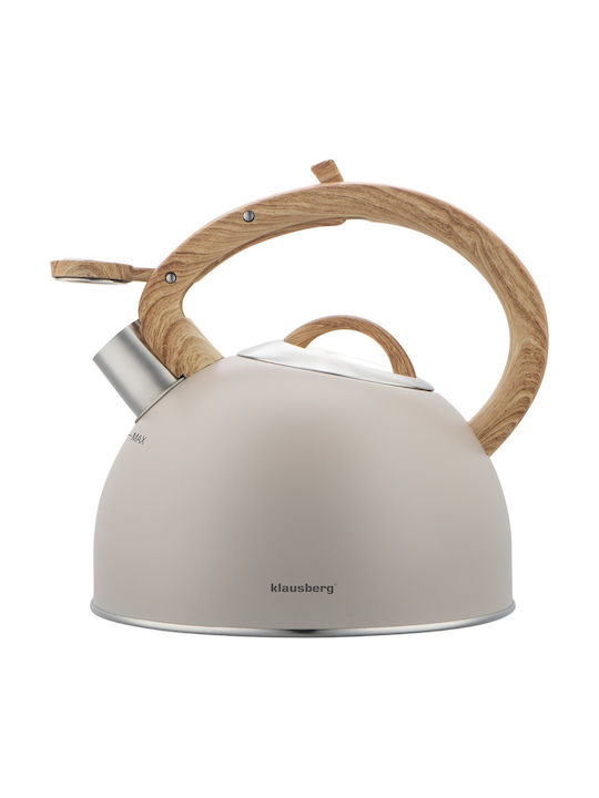 Klausberg Βραστήρας Ανοξείδωτος Γκρι 2500ml
