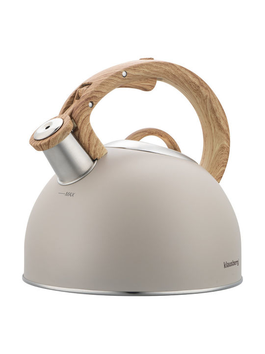 Klausberg Βραστήρας Ανοξείδωτος Γκρι 2500ml