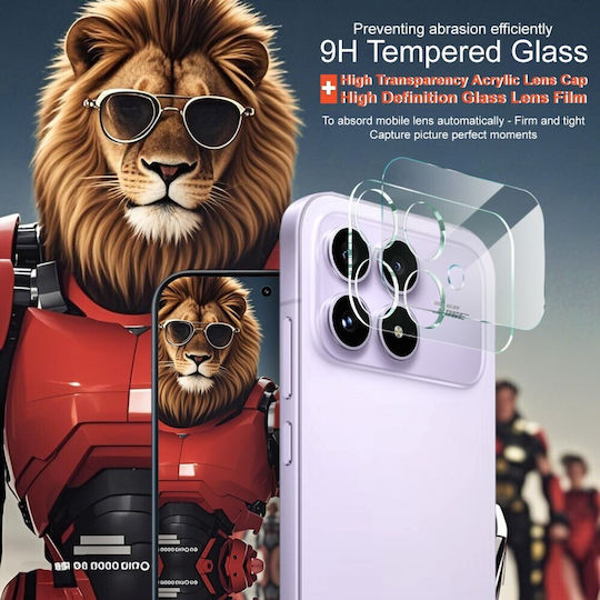 Imak Camera Protection Tempered Glass Transparent for the Xiaomi Poco F8 Pro 5G