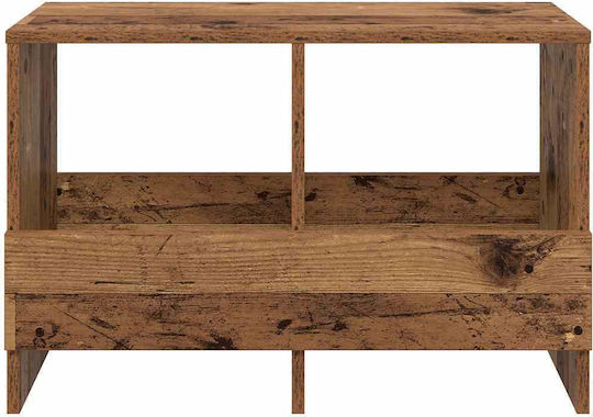 vidaXL Zeitschriftenständer Braun 45x30x68.5cm 1Stück