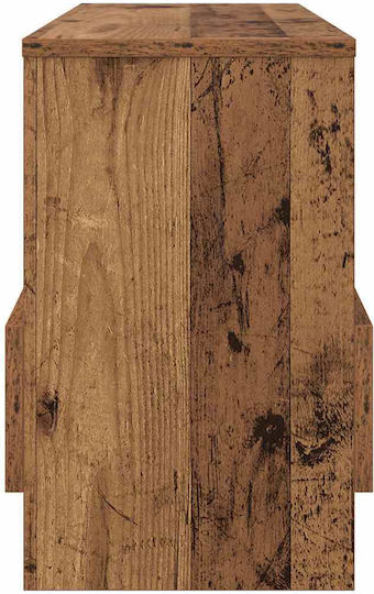 vidaXL Zeitschriftenständer Braun 45x30x68.5cm 1Stück