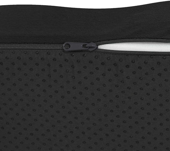 vidaXL Μαξιλάρι Καθίσματος με Memory Foam 40x40x13cm σε Μαύρο χρώμα 42020203
