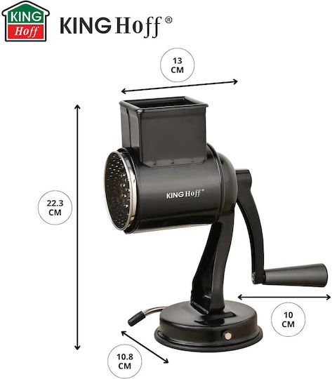 KING Hoff Manual Grater for Fruits & Vegetables