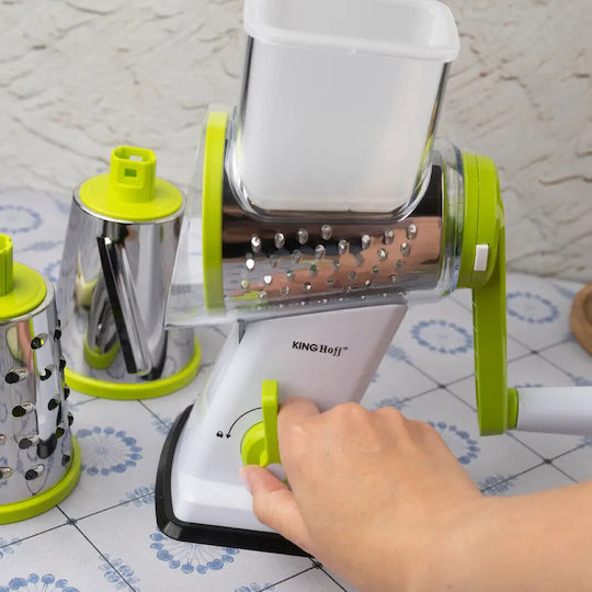 KING Hoff Manual Grater for Fruits & Vegetables