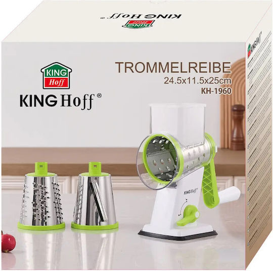 KING Hoff Manual Grater for Fruits & Vegetables