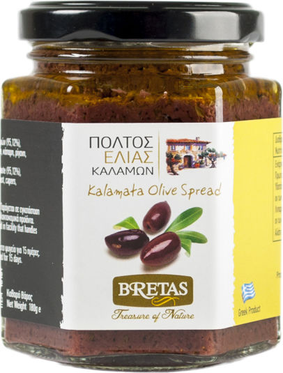 Bretas Πάστα Ελιάς Καλαμών 190gr 190ml