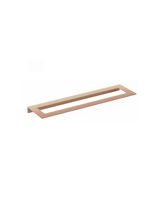 Bronze Art Rail Баня Единична Подов с винтове ​60x2.5см Розов